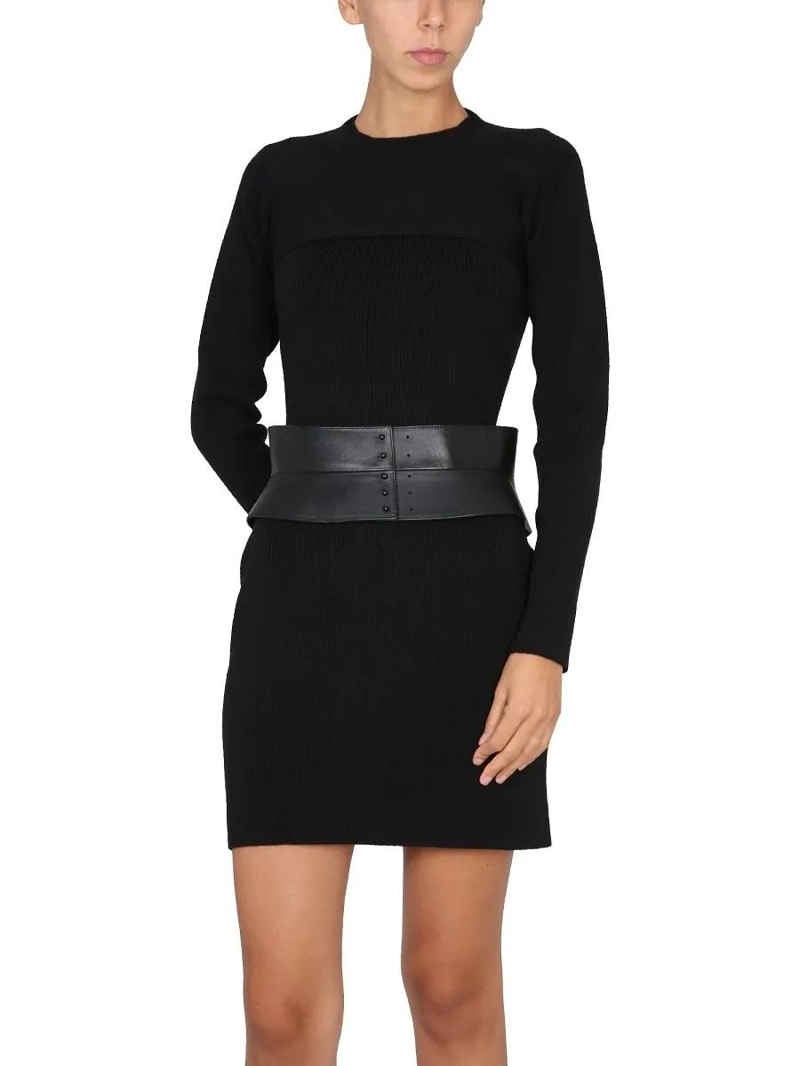 Tom Ford Belted Slim-Fit Dress