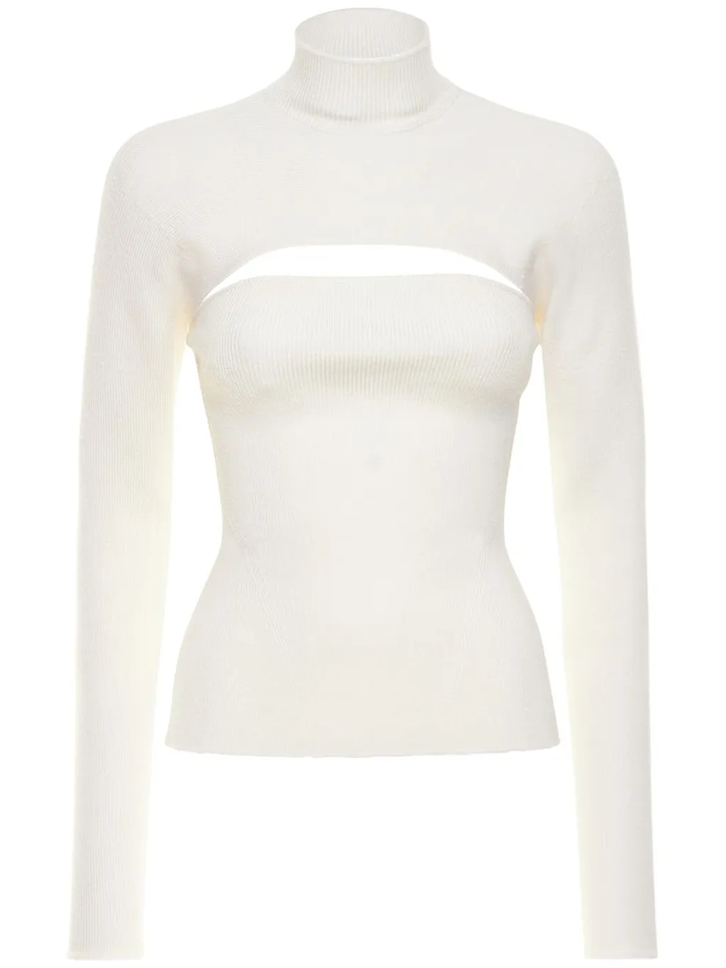 Tom Ford Cut-Out Turtleneck Knitted Top