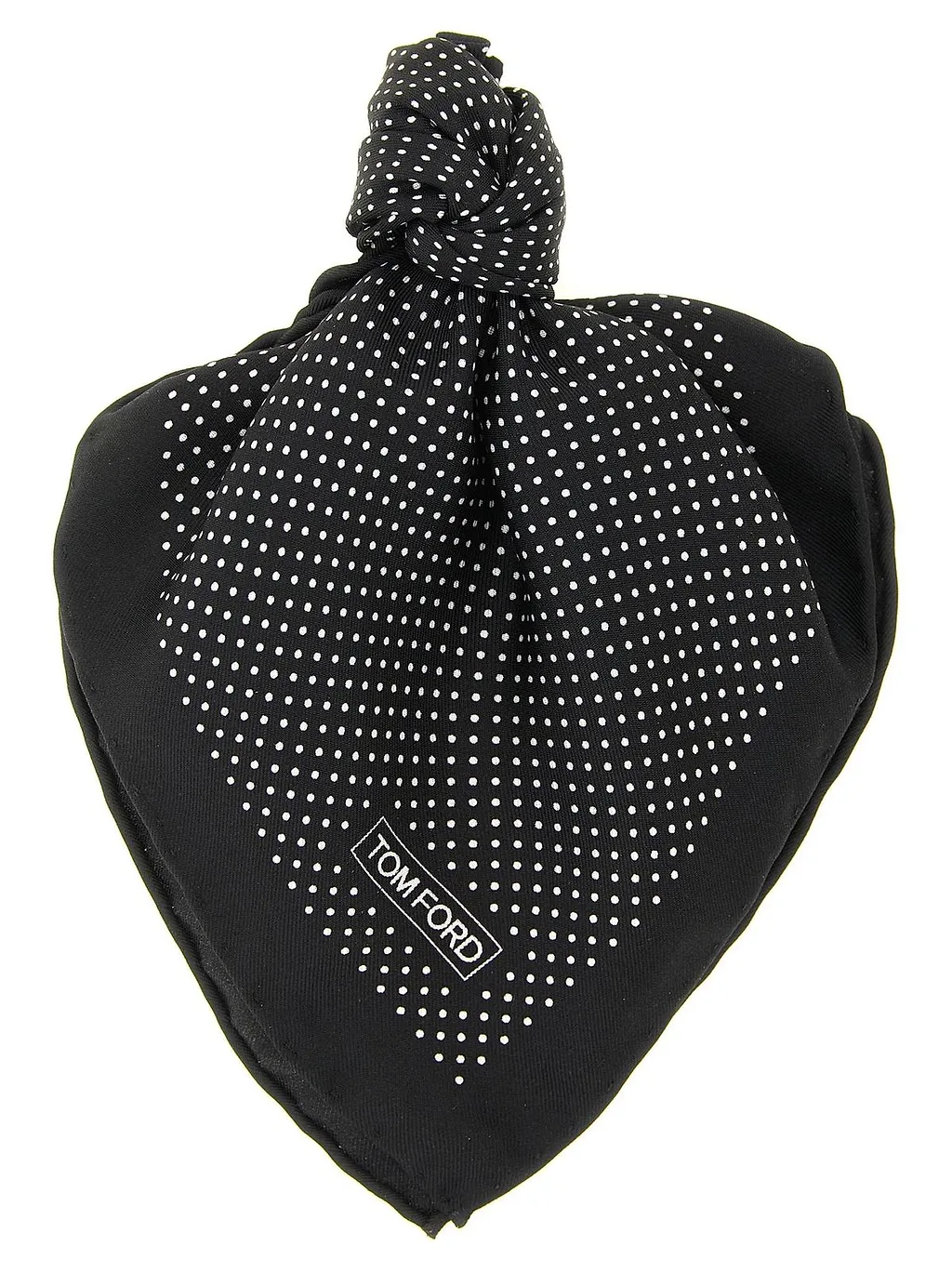 Tom Ford Dot Printed Square Scarf