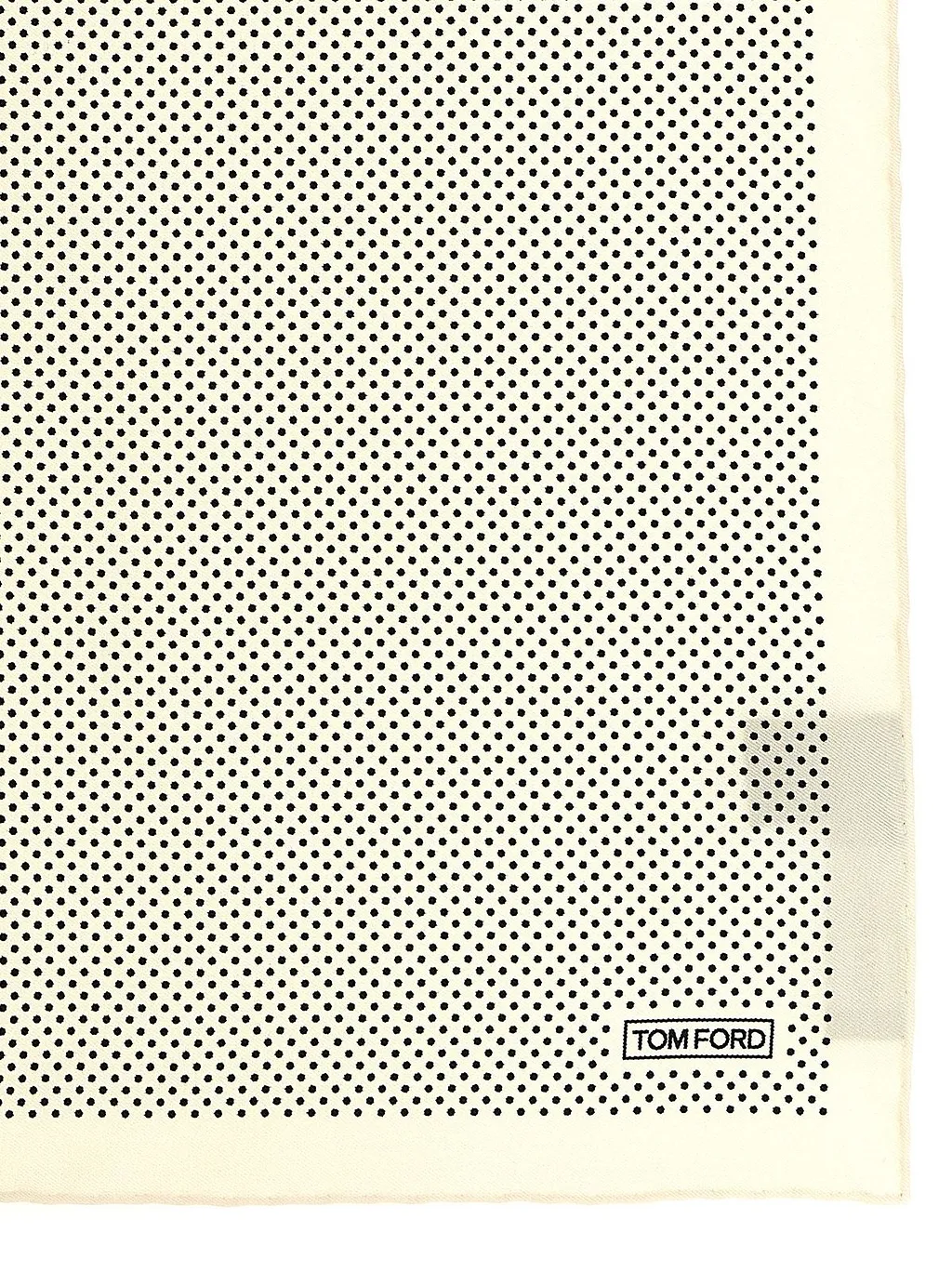 Tom Ford	Dot Printed Square Scarf
