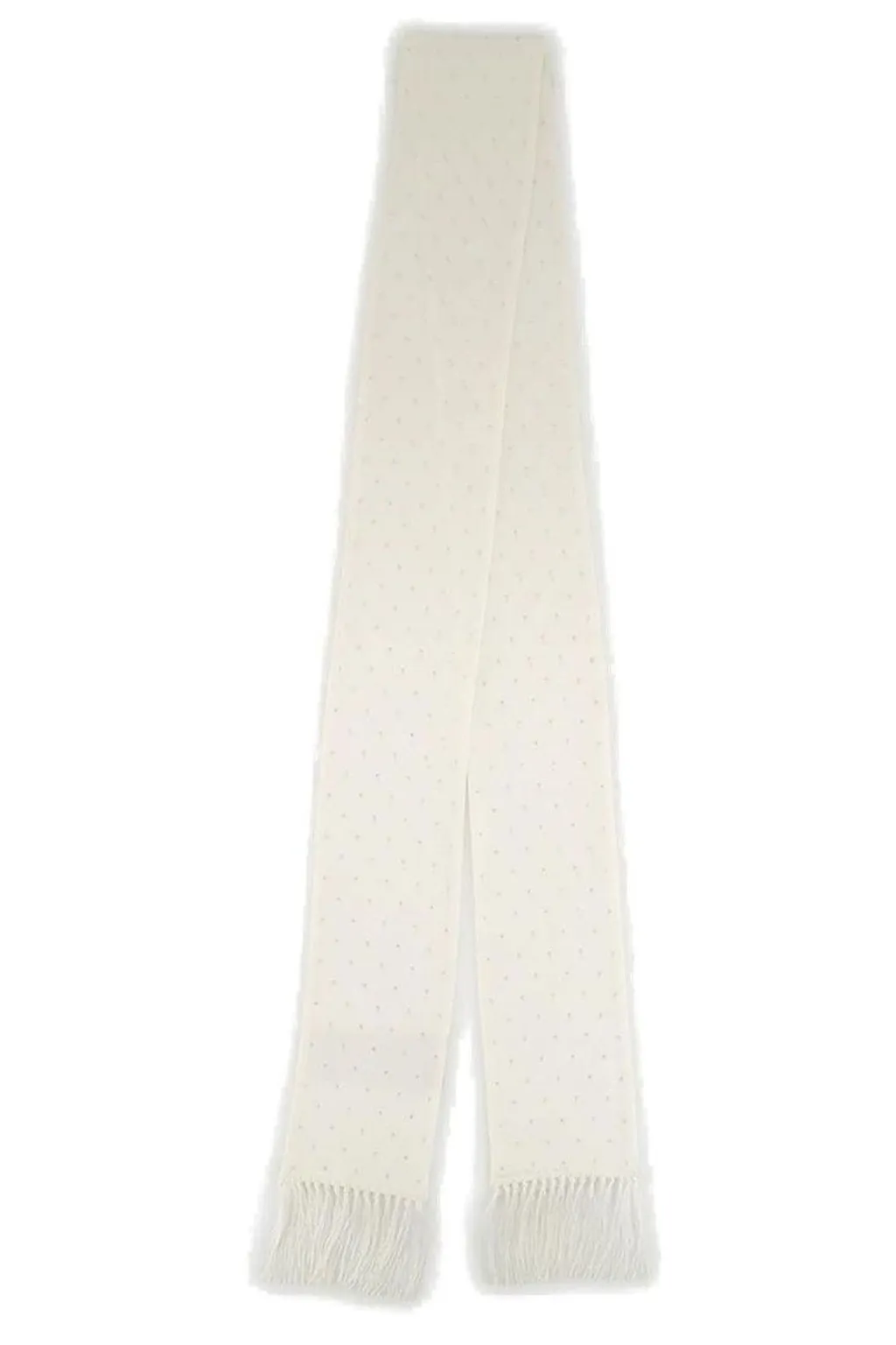 Tom Ford Embellished Rectangular Fringed Scarf