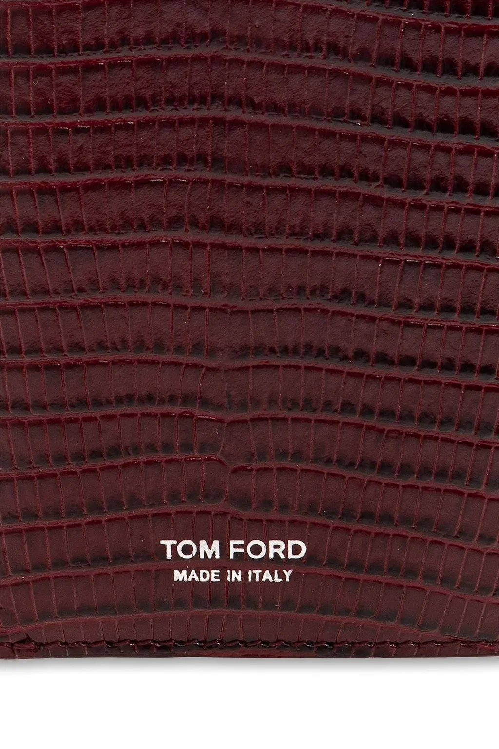 Tom Ford Embossed Bi-Fold Wallet
