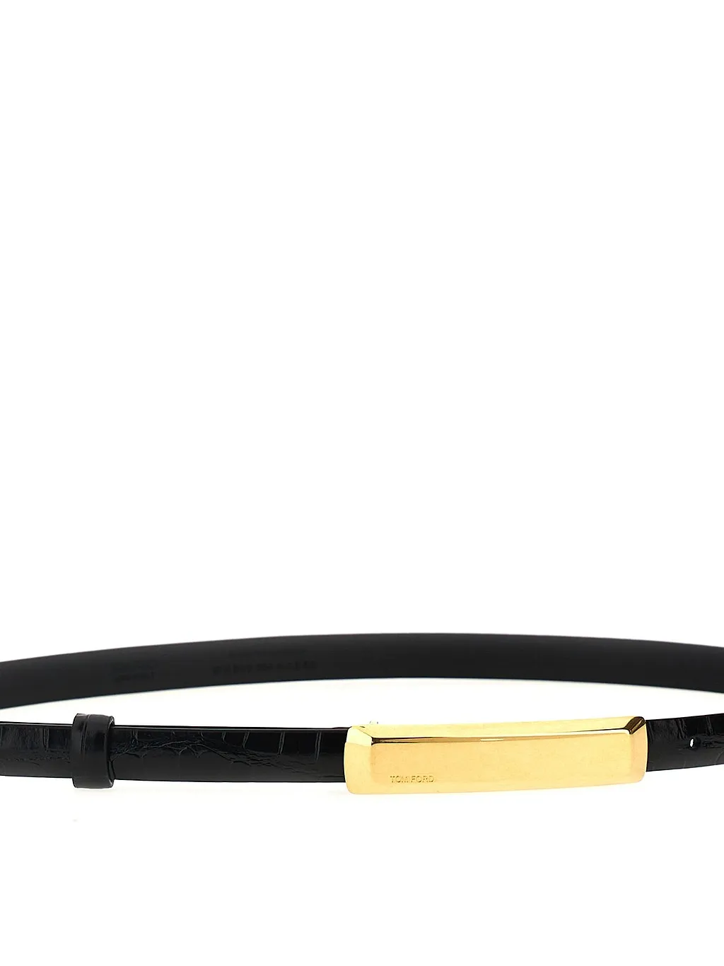 Tom Ford Embossed Buckle Fastened Belt