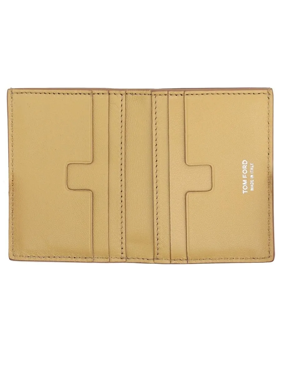 Tom Ford Embossed Folding Card Holder