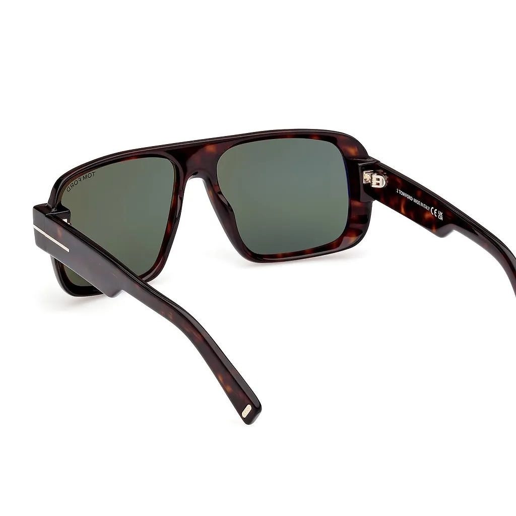 Tom Ford Eyewear Turner Aviator Frame Sunglasses