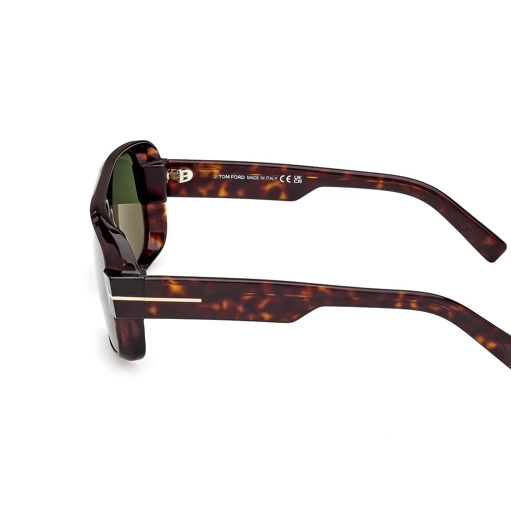 Tom Ford Eyewear Turner Aviator Frame Sunglasses