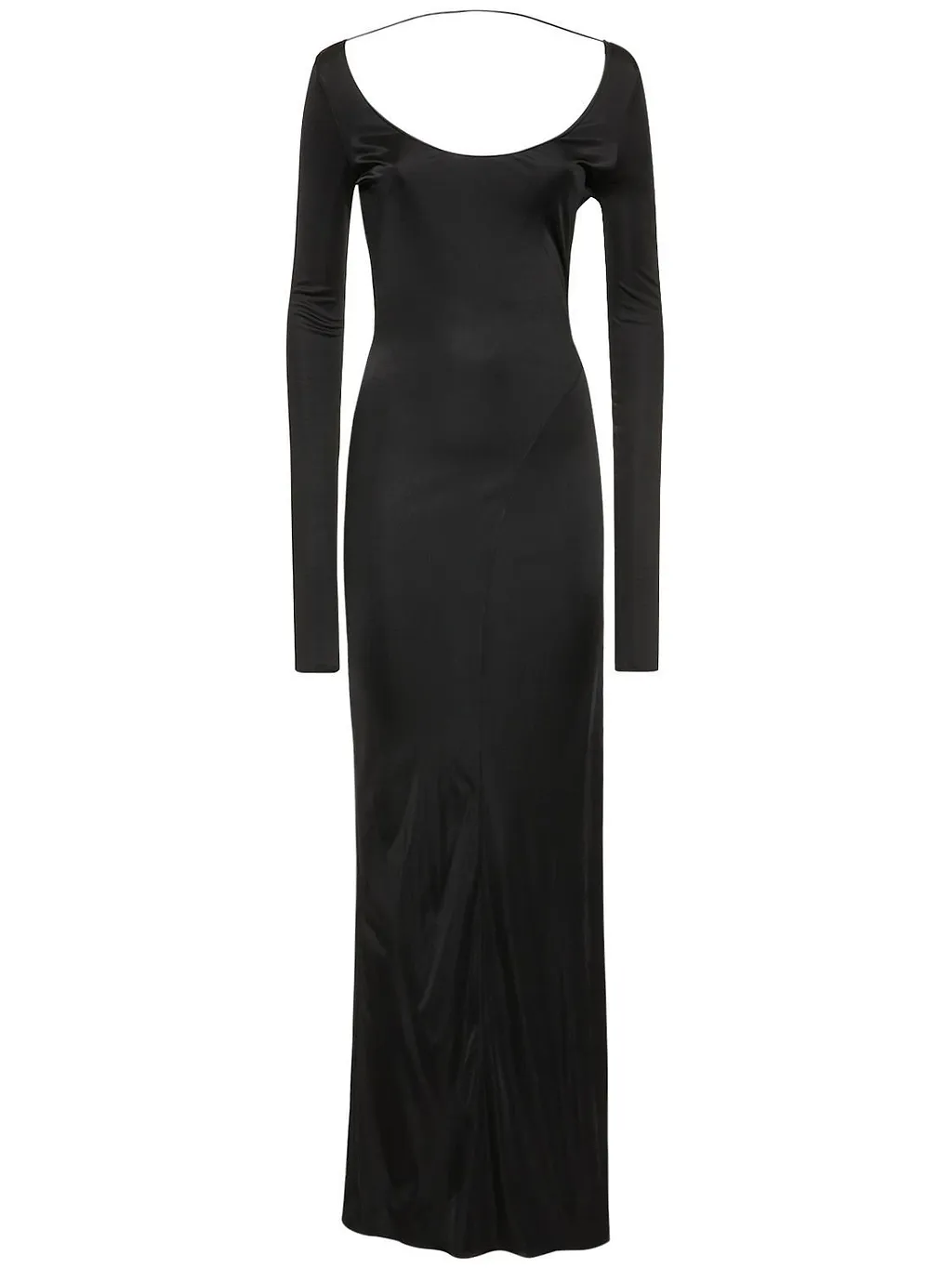 Tom Ford Fitted Long-Sleeve Maxi Dress