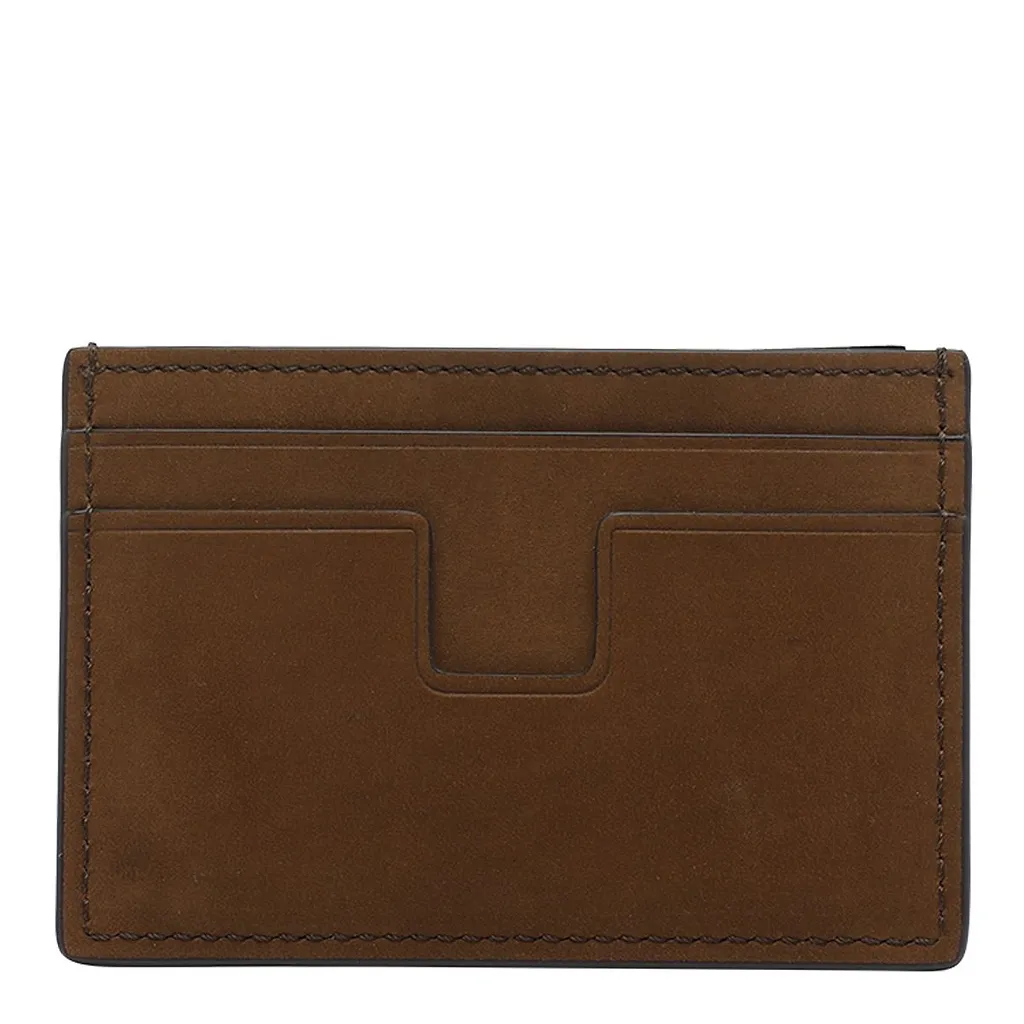 Tom Ford Logo Debossed Card Holder