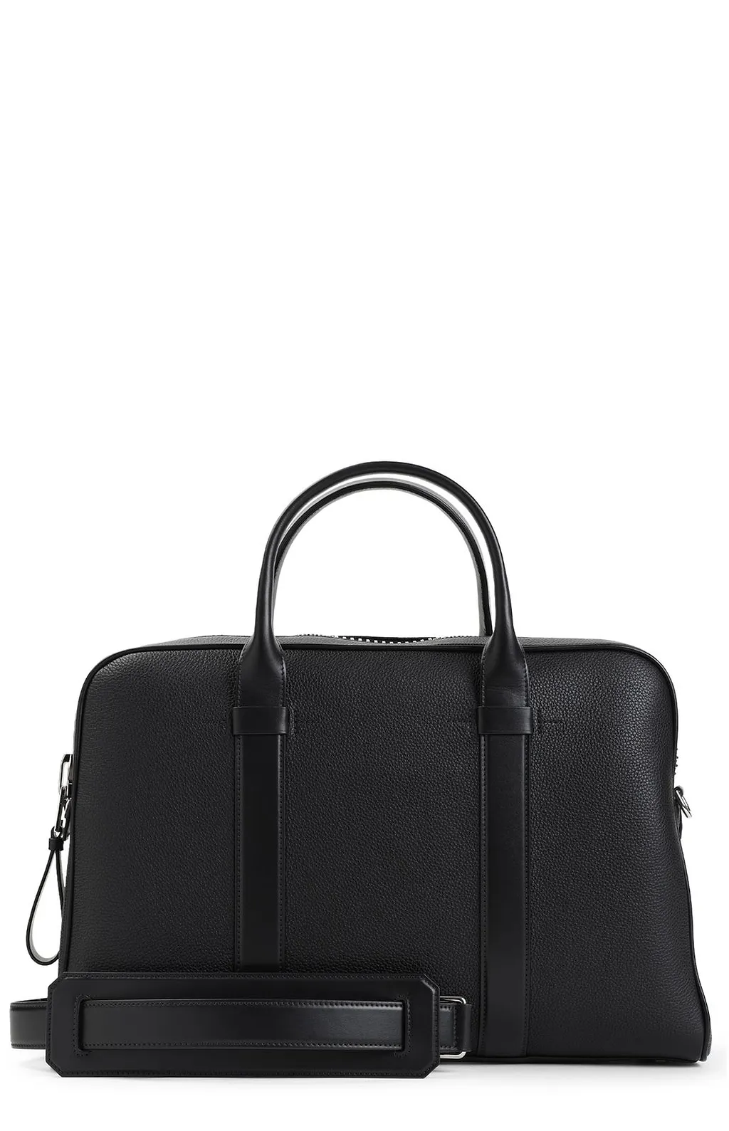 Tom Ford Pebbled Zip-Up Briefcase