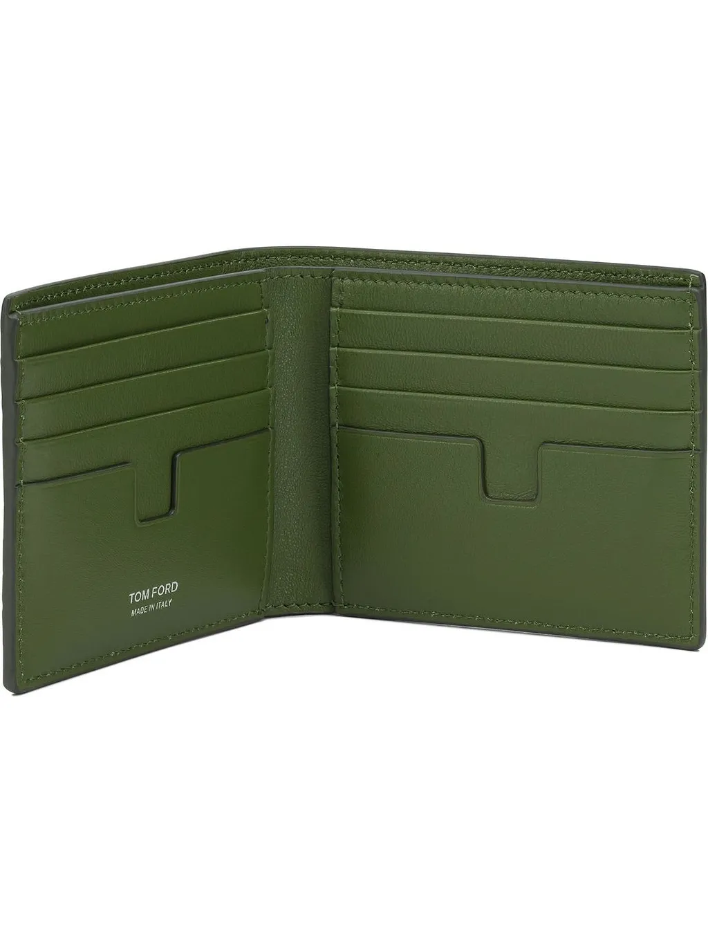 Tom Ford Logo Embossed Bifold Wallet