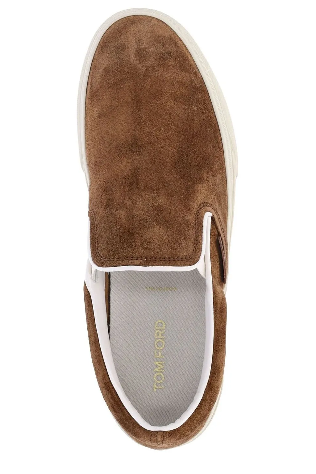 Tom Ford Contrast Trim Slip-On Sneakers