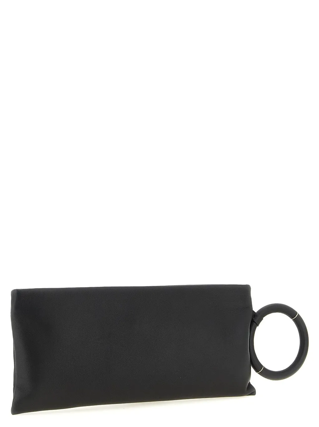 Tom Ford Logo Printed Zipped Clutch Bag