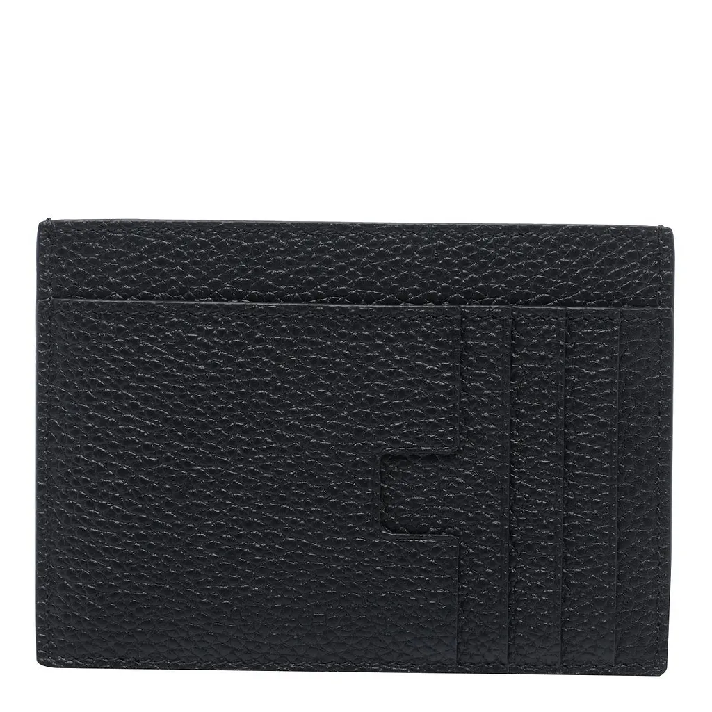 Tom Ford Logo Embossed Rectangle Cardholder