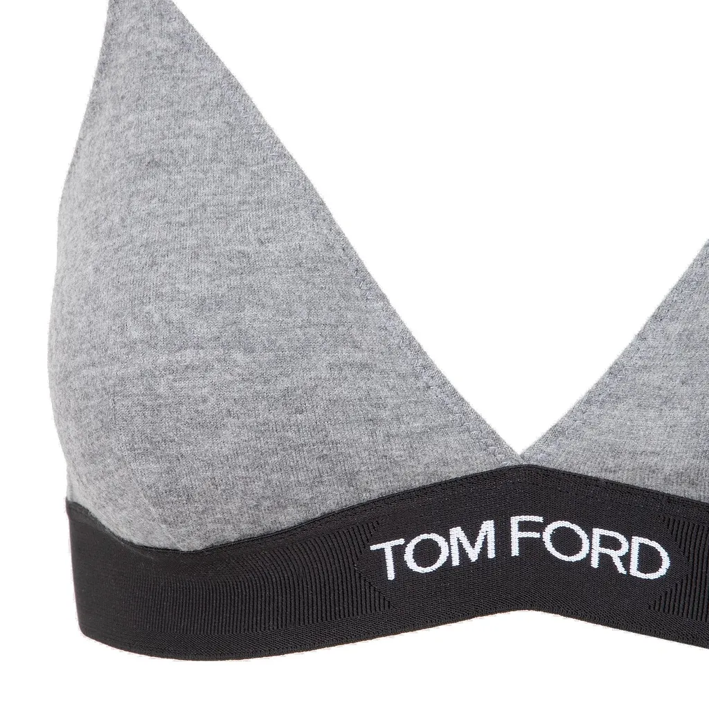 Tom Ford Logo-Underband Triangle Bra