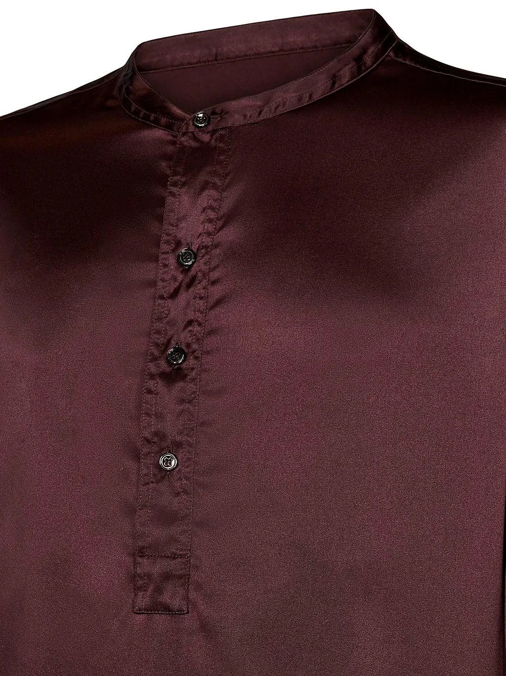 Tom Ford Long-Sleeved Half Buttoned Pyjama Shirt