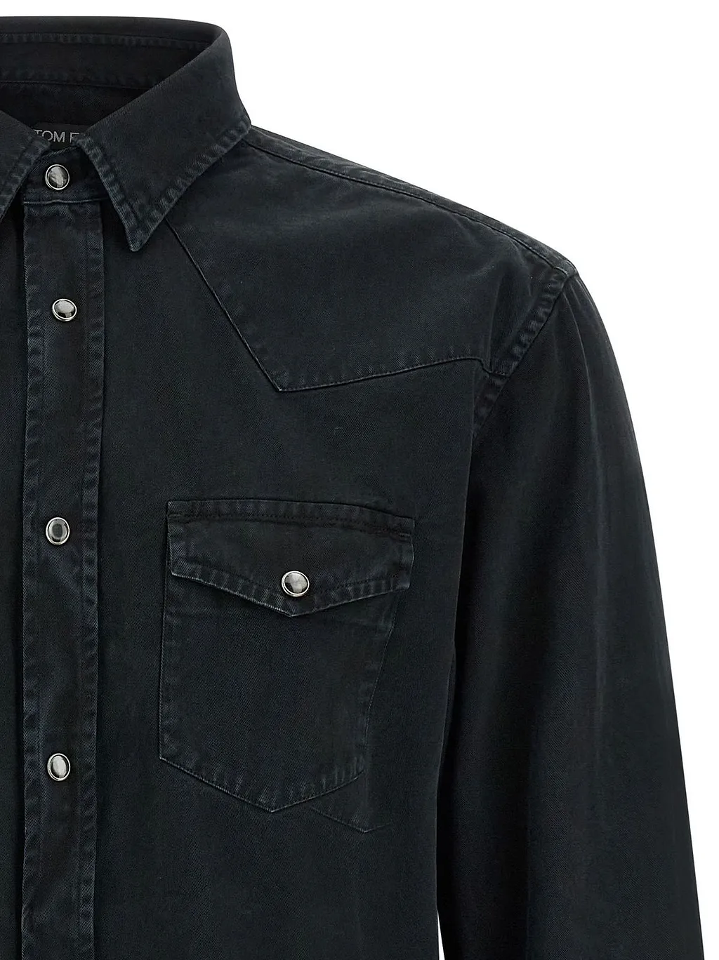Tom Ford Long Sleeved Buttoned Western Shirt