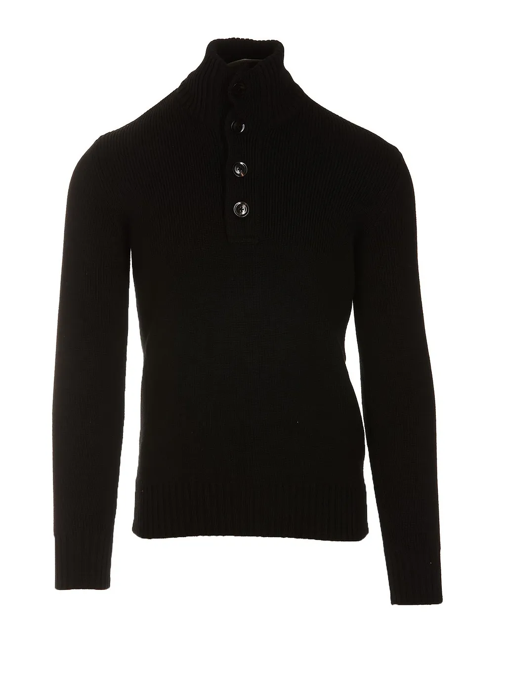 Tom Ford Long Sleeved Quarter-Button Jumper