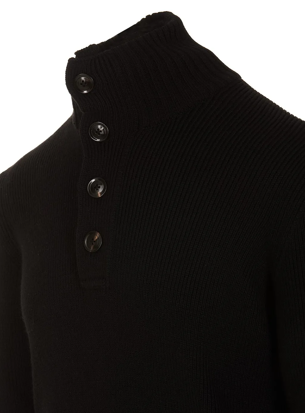 Tom Ford Long Sleeved Quarter-Button Jumper