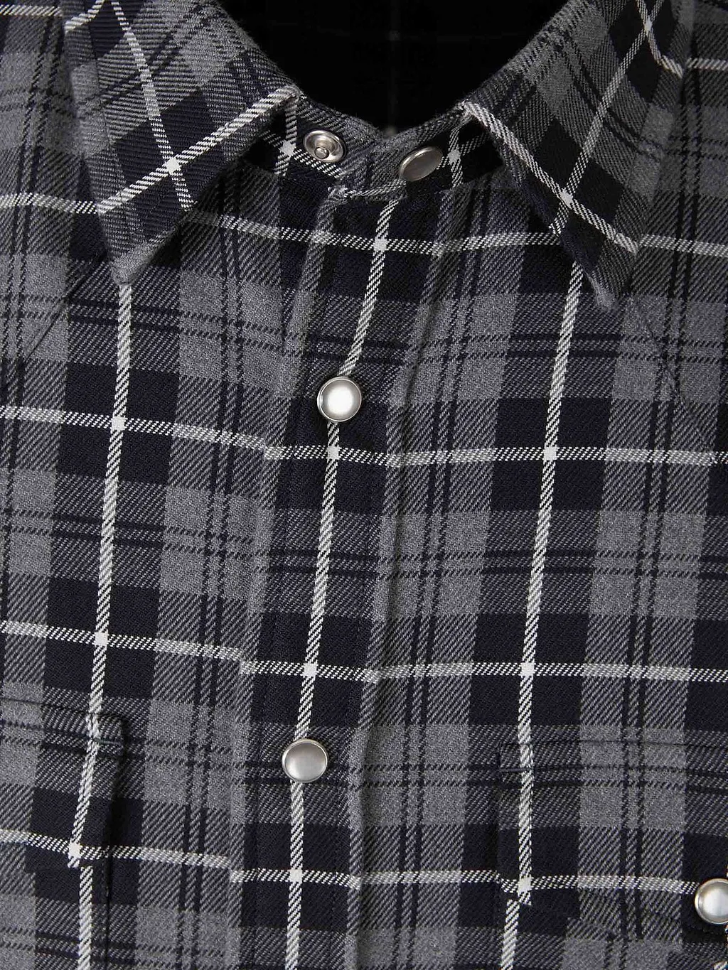 Tom Ford Long Sleeved Western Checked Shirt