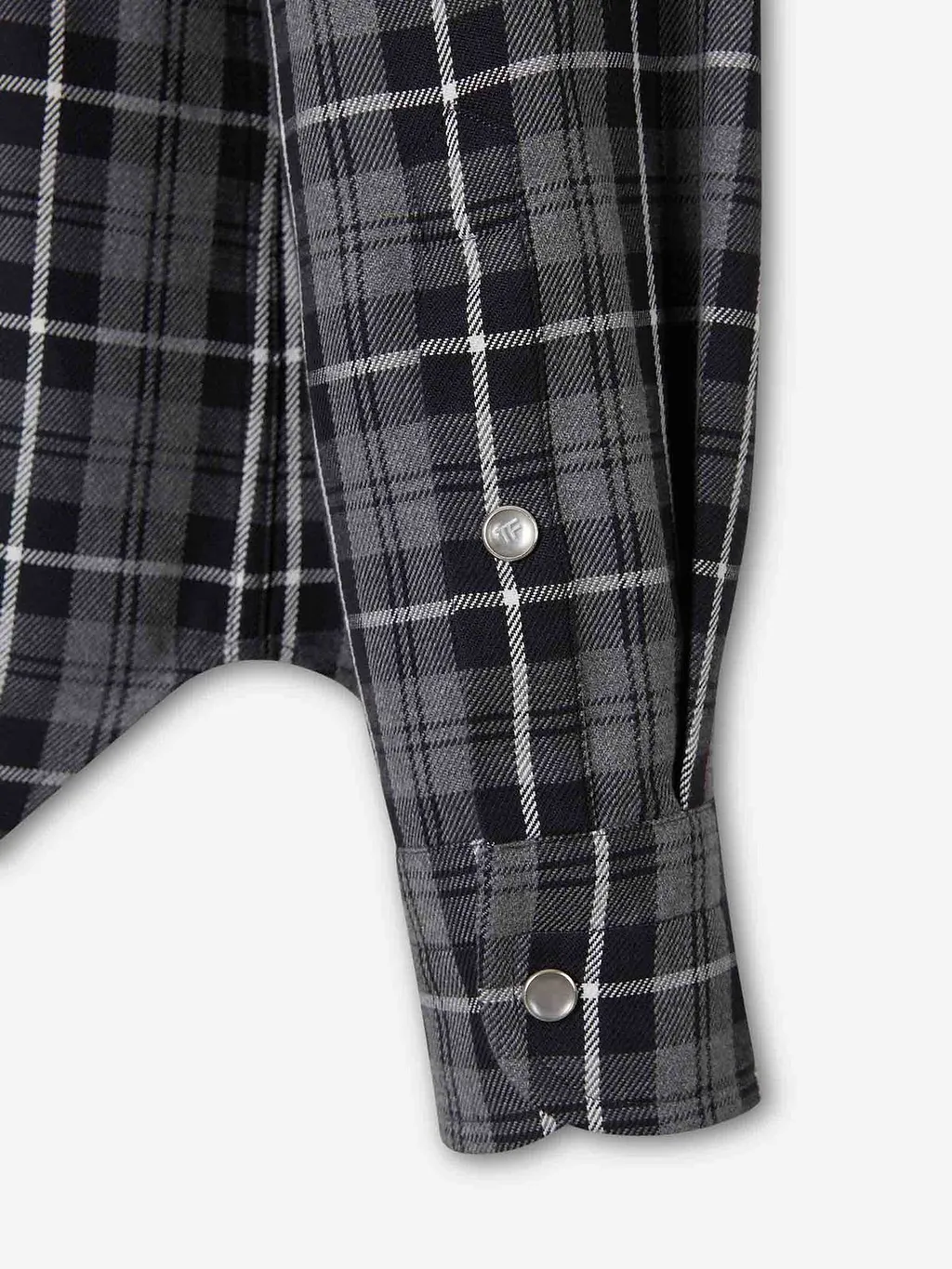 Tom Ford Long Sleeved Western Checked Shirt