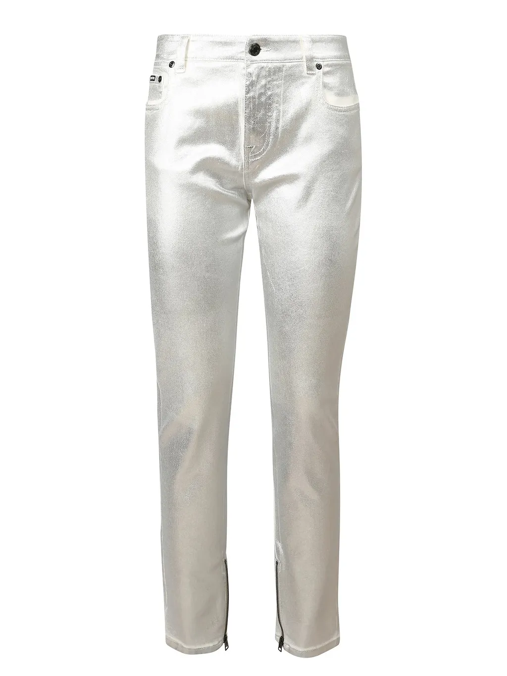 Tom Ford Metallic Effect Skinny Jeans