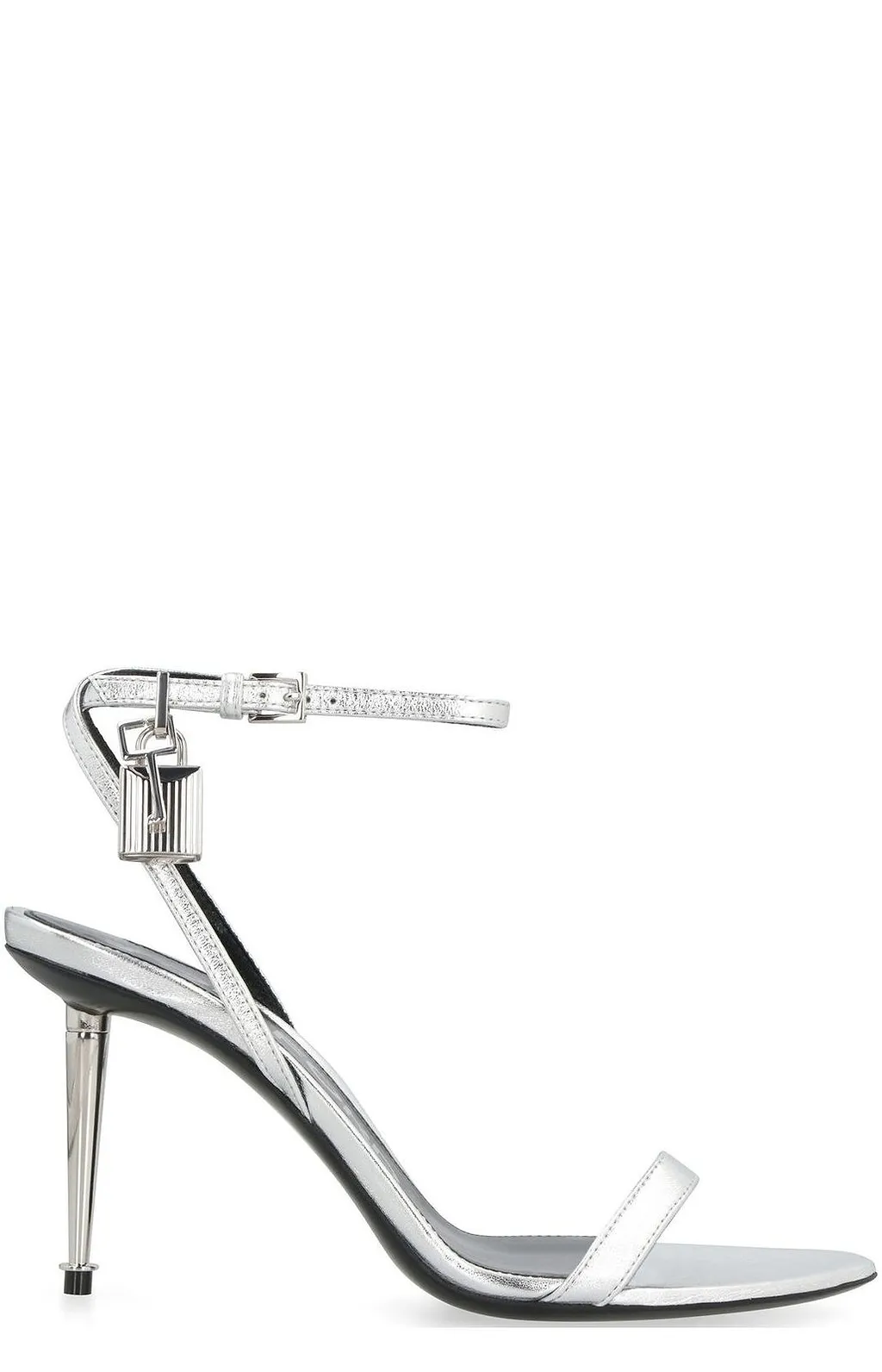 Tom Ford Padlock Pointy Naked Sandals