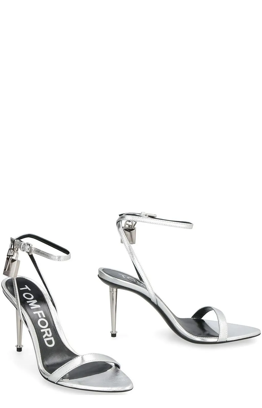 Tom Ford Padlock Pointy Naked Sandals