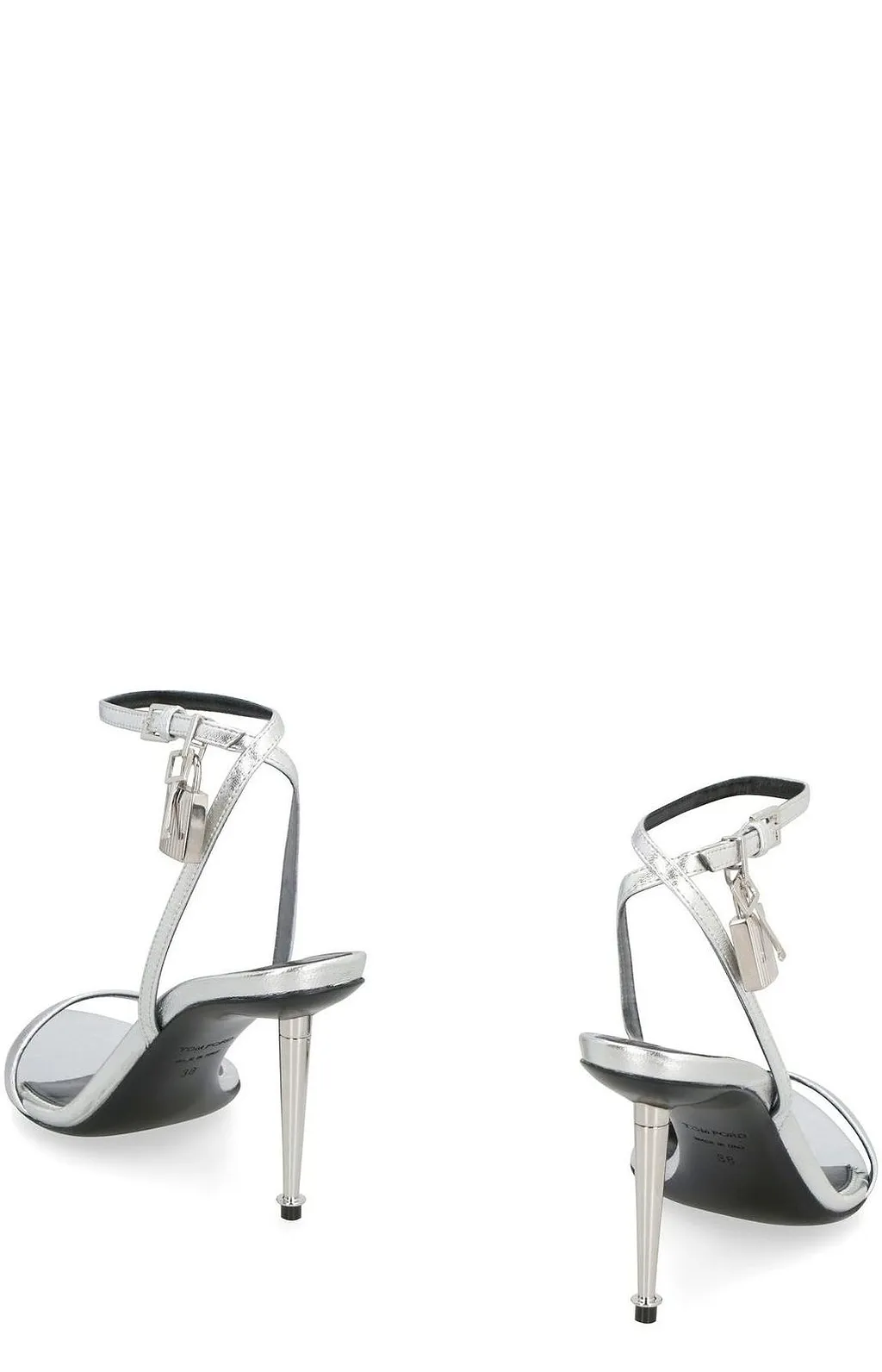 Tom Ford Padlock Pointy Naked Sandals
