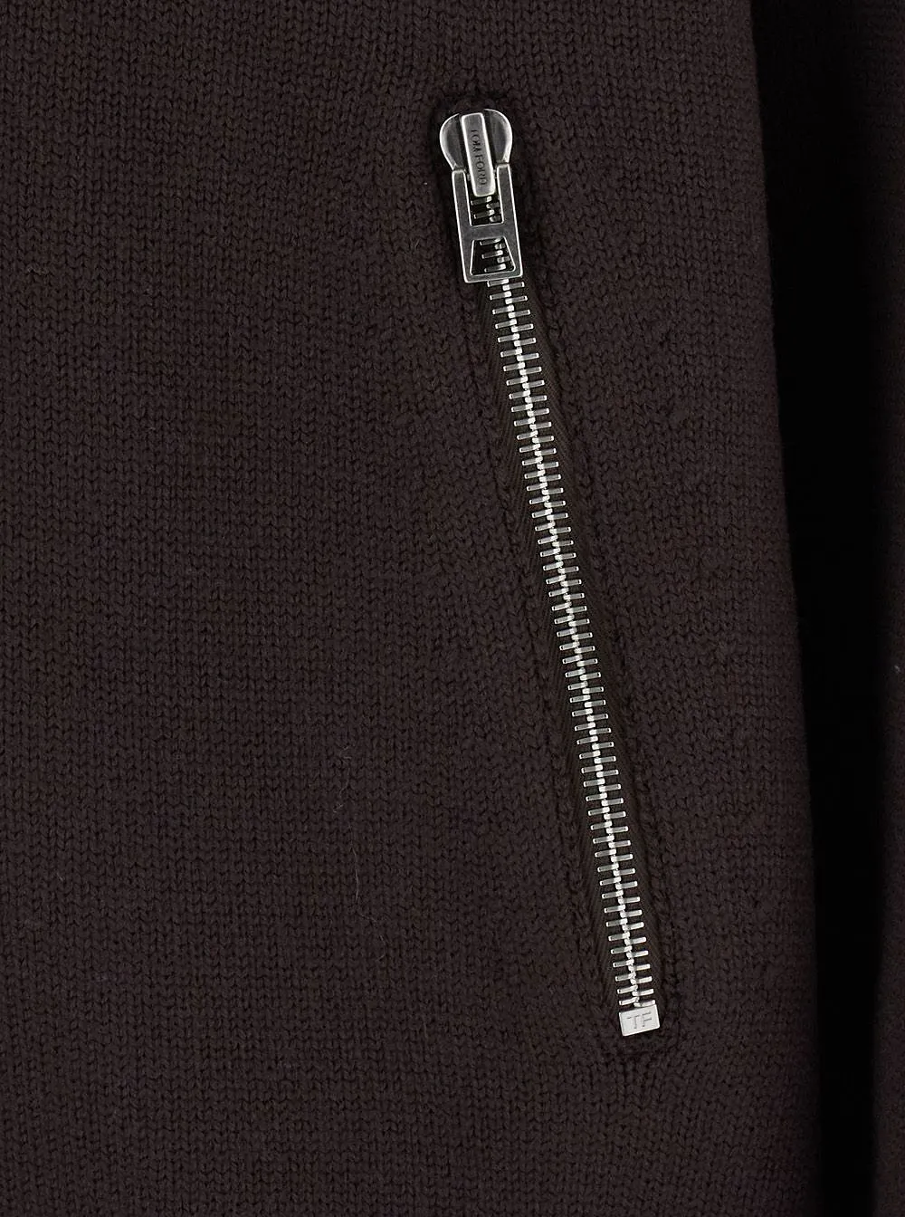 Tom Ford Patch Zipped Cardigan