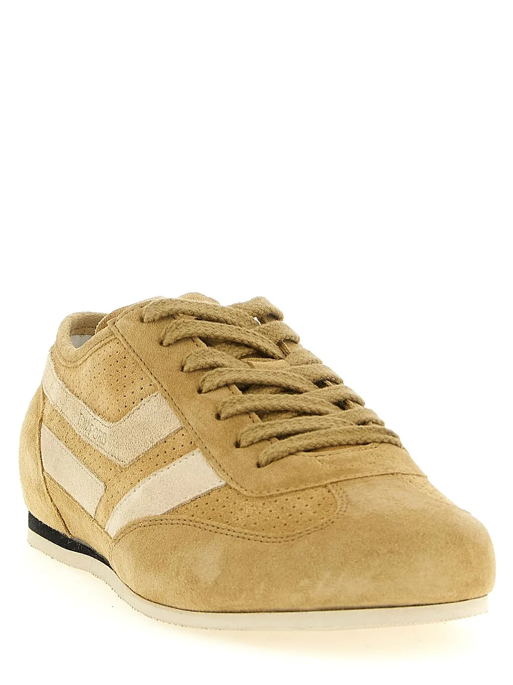 Tom Ford Perforated Stripe Low-Top Sneakers