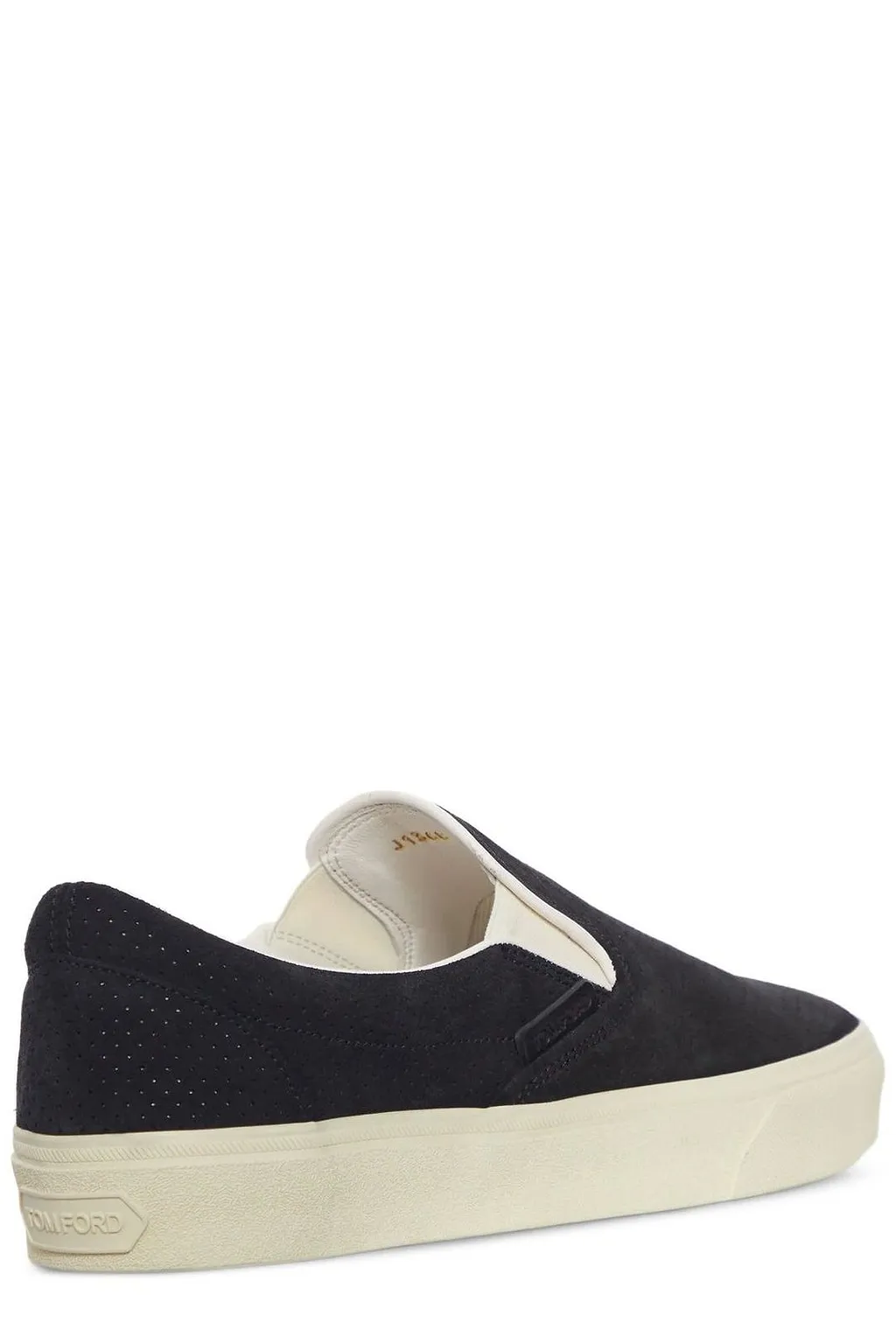 Tom Ford Perforated Slip-On Sneakers