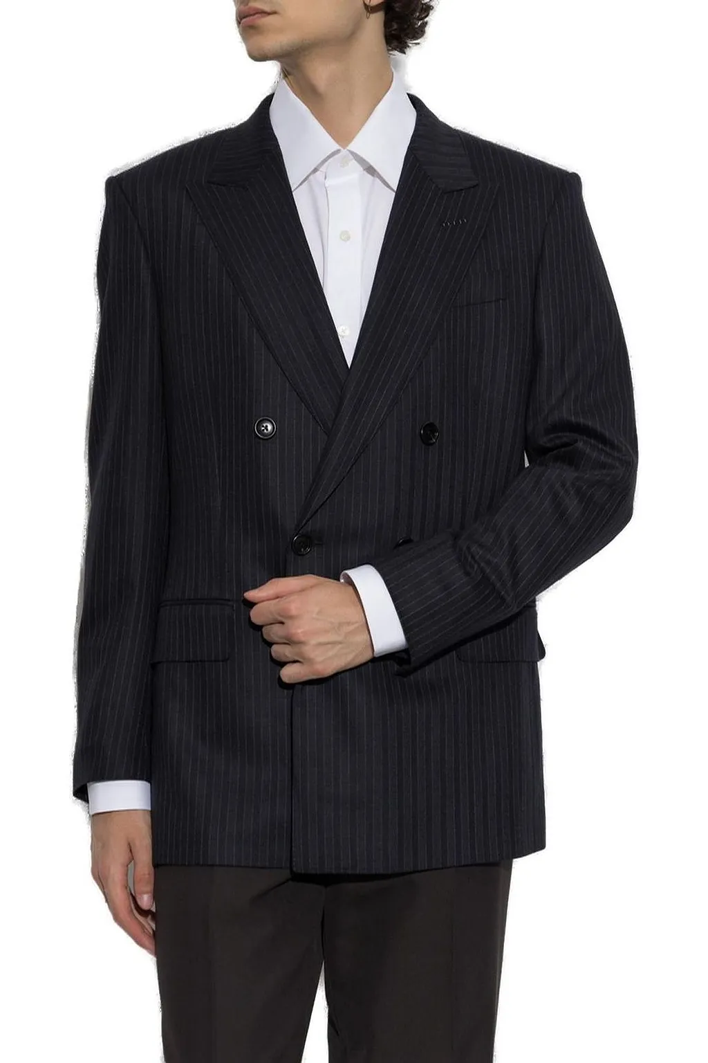 Tom Ford Pinstriped Double-Breasted Blazer