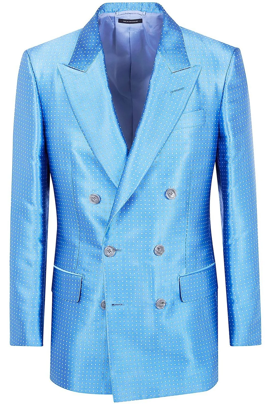 Tom Ford Polka Dot Jacquard Satin Jacket
