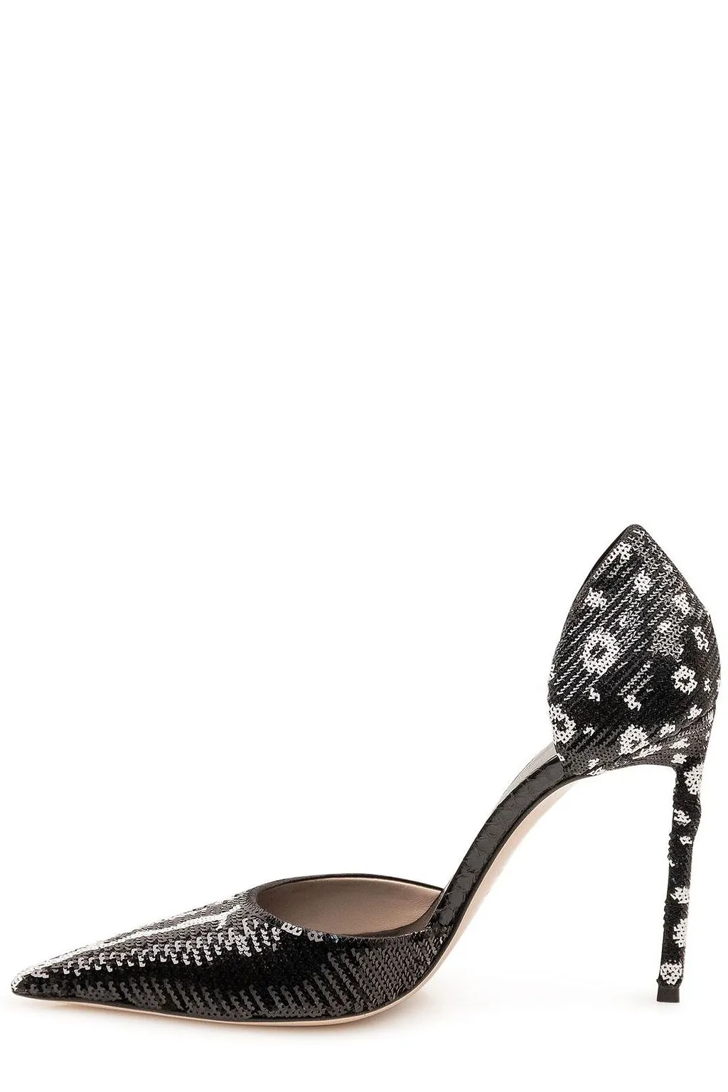 Tom Ford Sequined D-Orsay Heeled Pumps