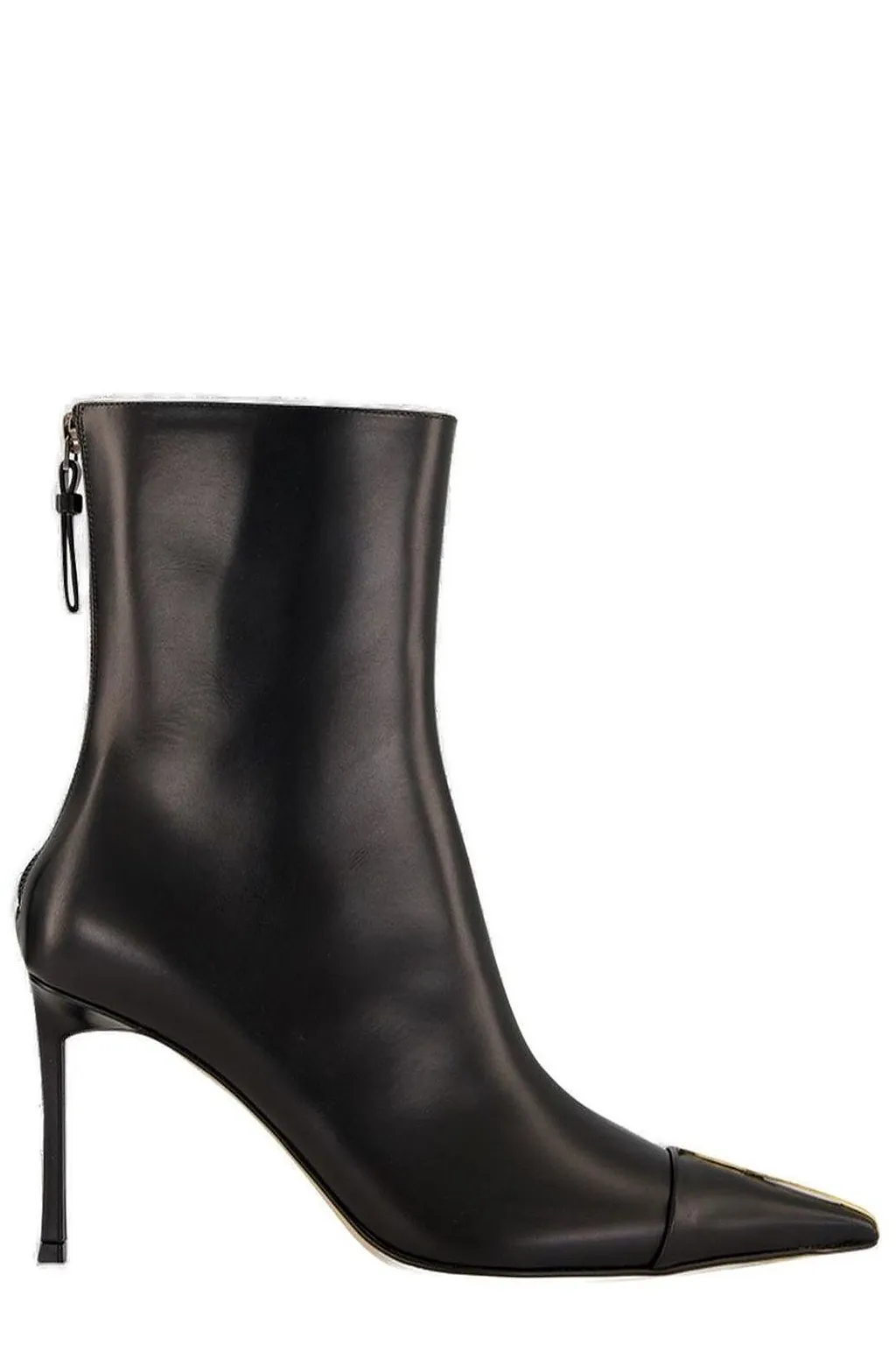 Tom Ford Polished Pointed-Toe Ankle Boots