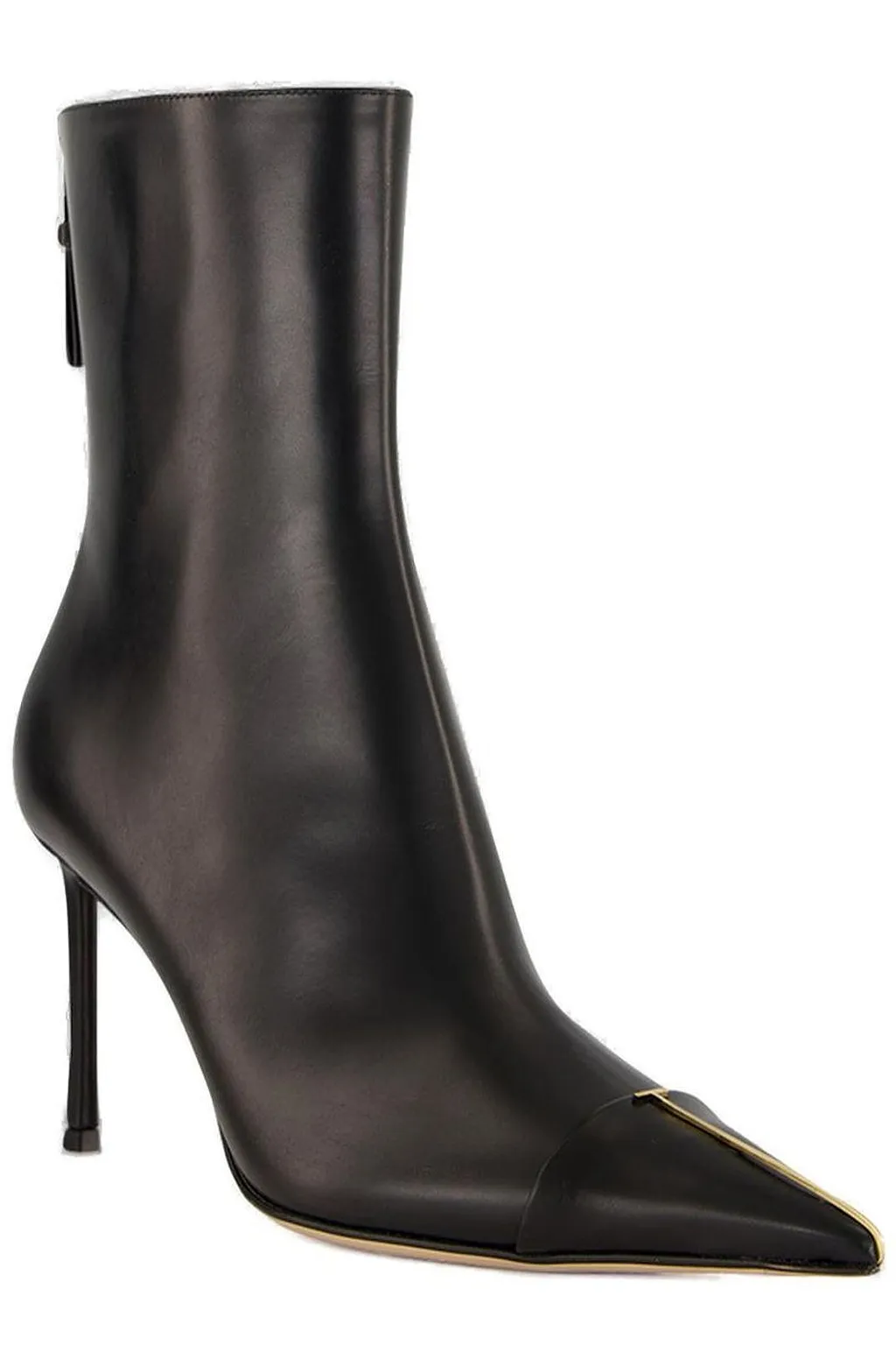 Tom Ford Polished Pointed-Toe Ankle Boots