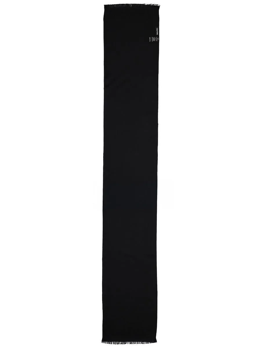 Tom Ford Polka Dot-Printed Fringed Scarf