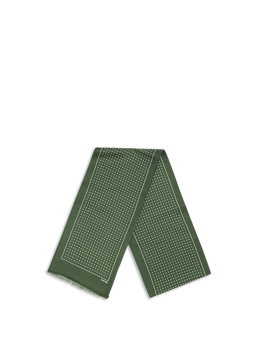 Tom Ford Polka Dot Satin Scarf