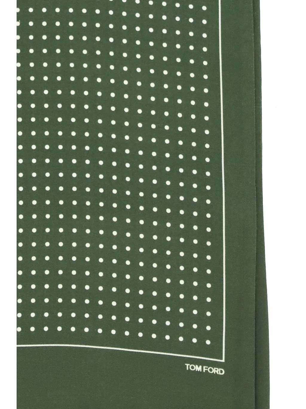 Tom Ford Polka Dot Satin Scarf
