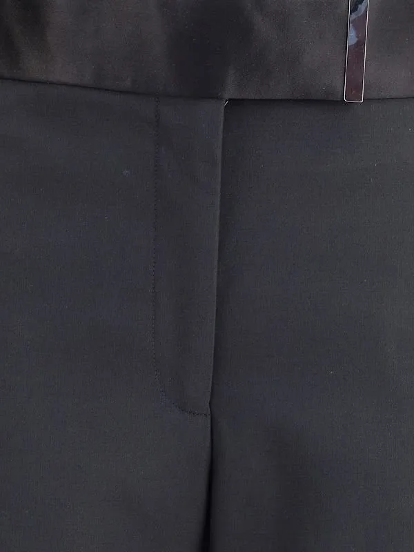 Tom Ford Side Stripe Wool-Silk Pants