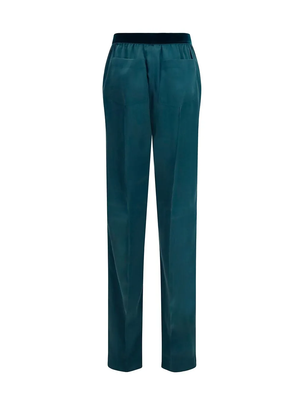 Tom Ford Stretch Satin Wide-Leg Pants