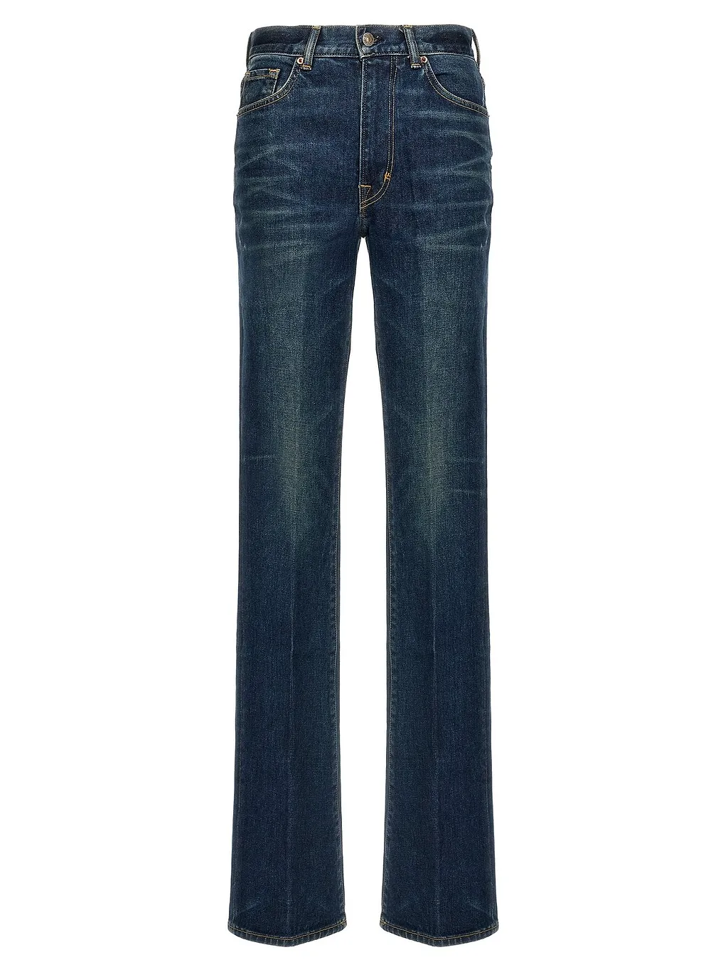 Tom Ford Stretch Raw Flared Jeans