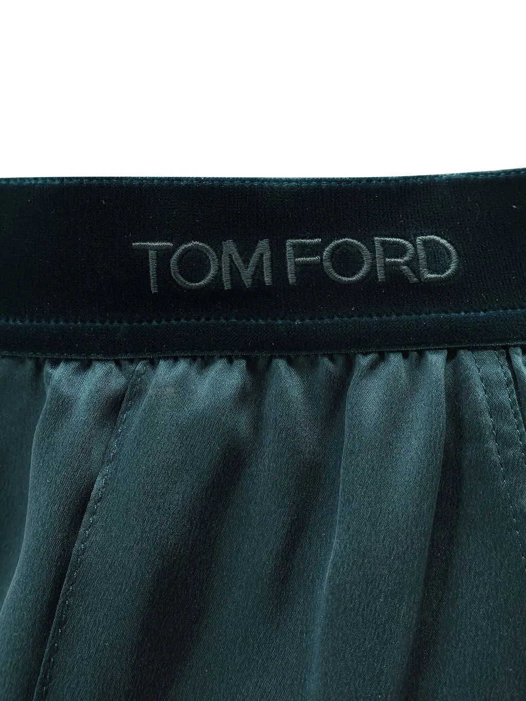Tom Ford Stretch Satin Wide-Leg Pants