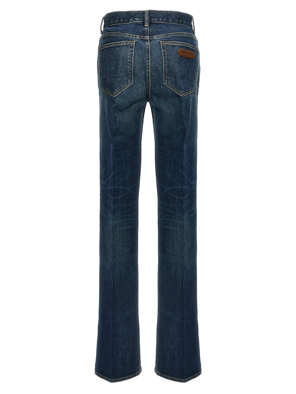 Tom Ford Stretch Raw Flared Jeans