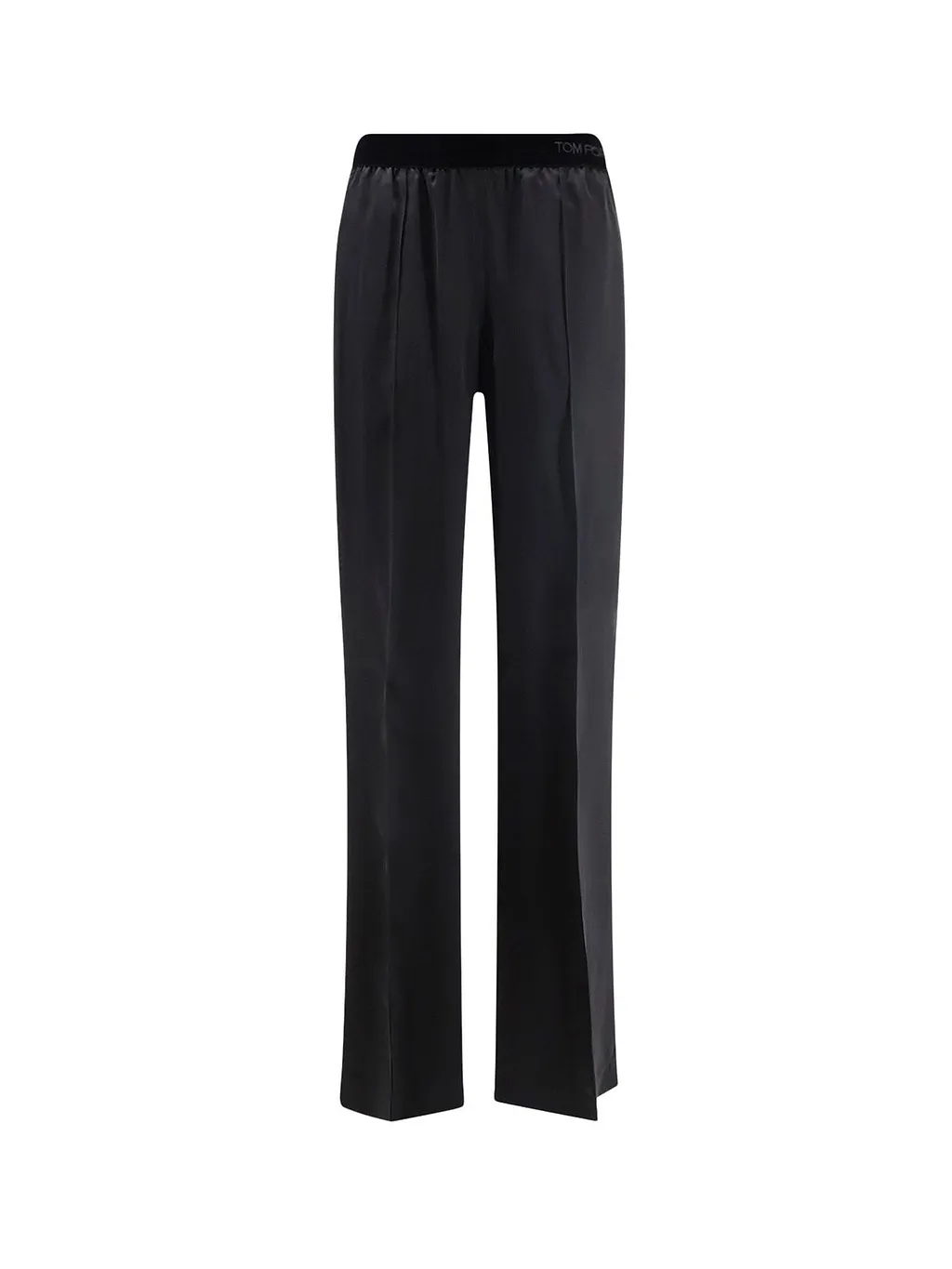 Tom Ford Stretch Satin Wide-Leg Pants