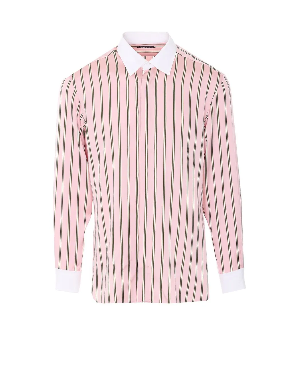 Tom Ford Long Sleeved Striped Shirt