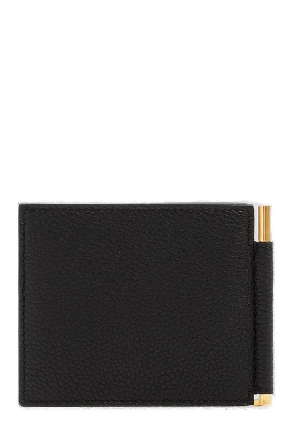 Tom Ford Logo Stamp Money Clip Wallet