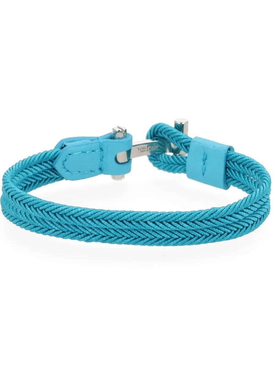 Tom Ford T Logo Plaque Bracelet