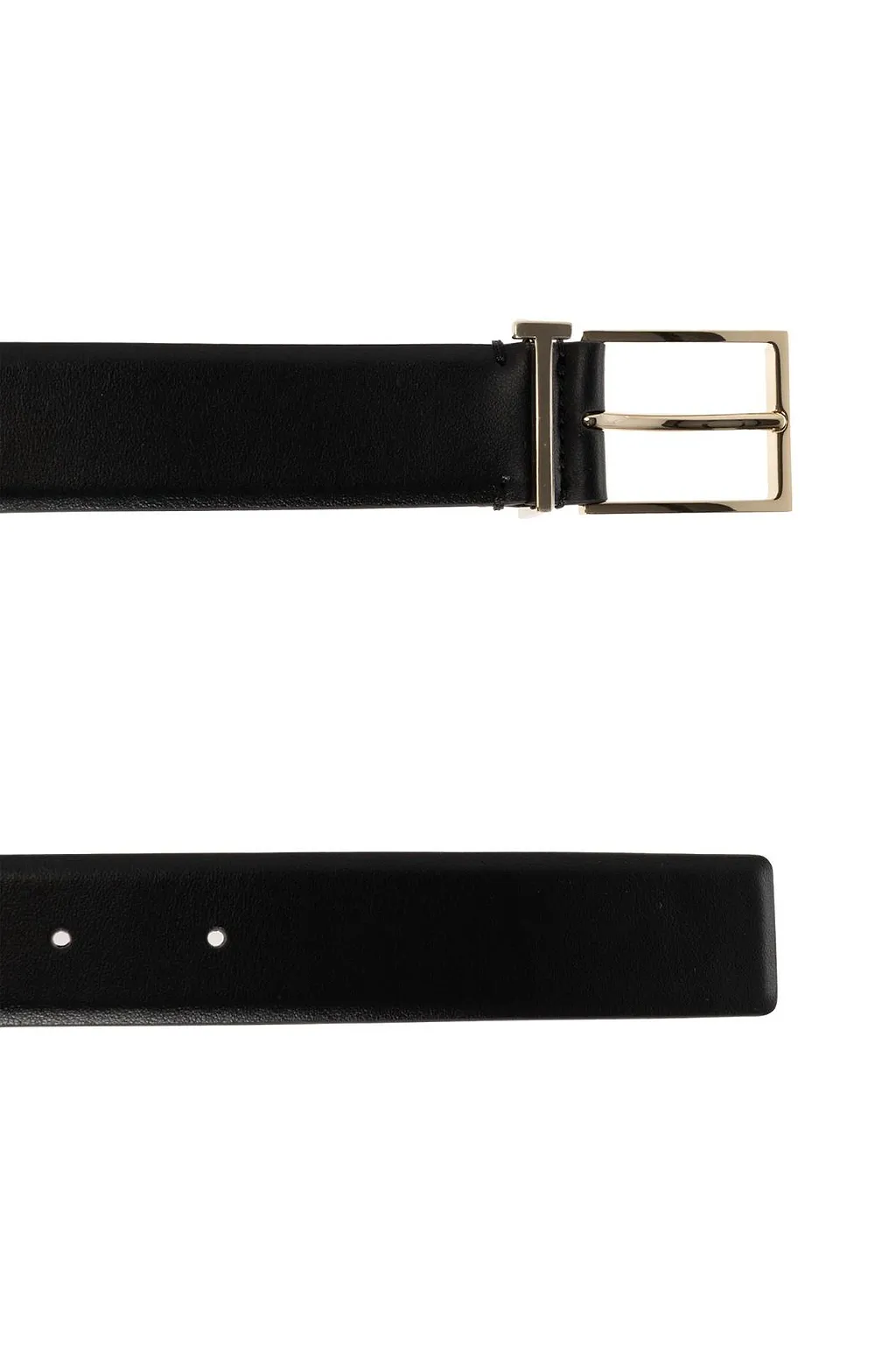Tom Ford Square-Buckle Leather Belt