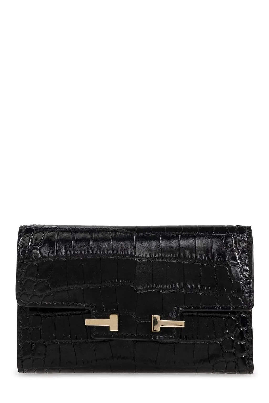 Tom Ford T Logo Plaque Wallet